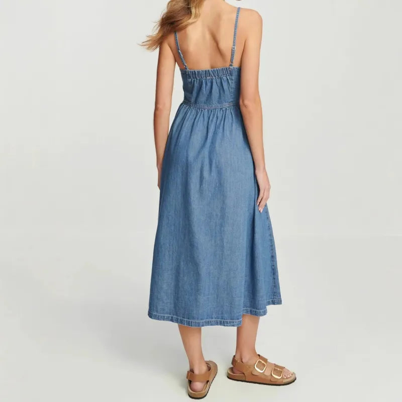 Robe Salopette en Jean