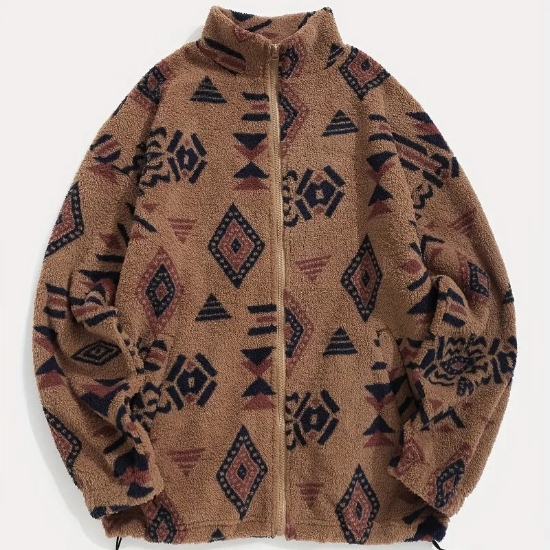 Veste Polaire Imprimé Bohème
