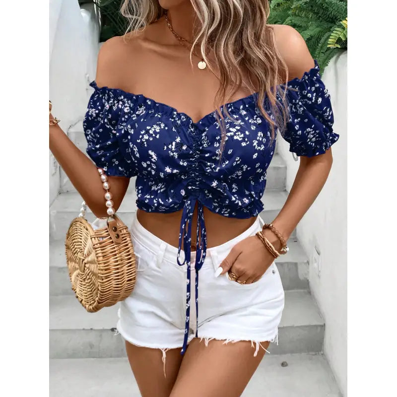 T-shirt Printemps Basique Femme