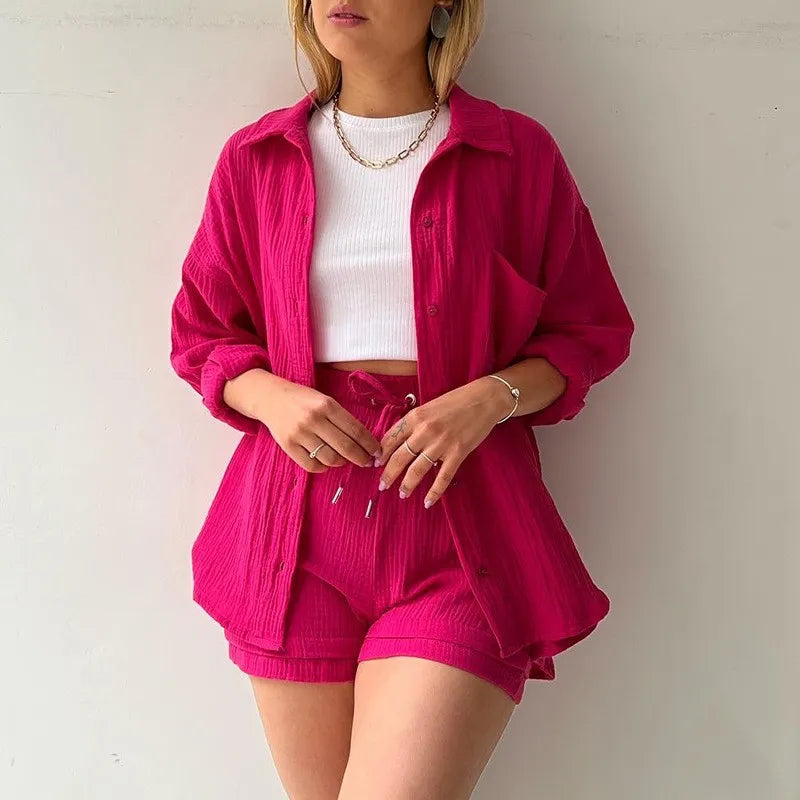 Elena - Ensemble Décontracté Chic & Doux