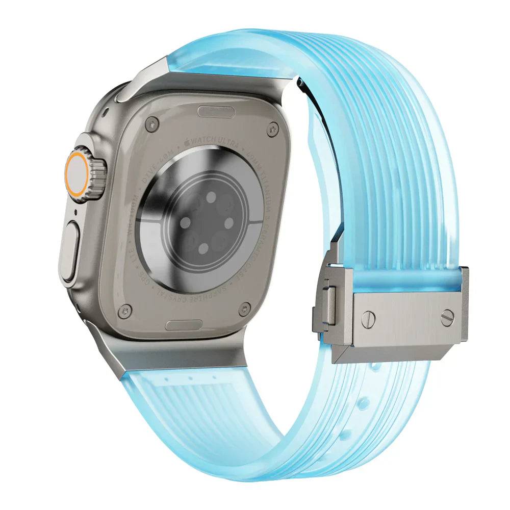 Zenya | Clear Silicone Band for Apple Watch