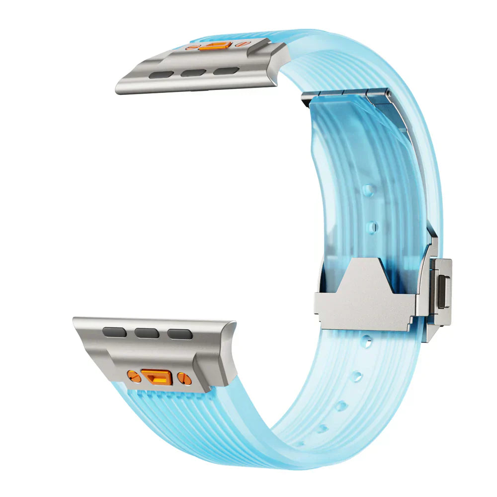 Zenya | Clear Silicone Band for Apple Watch