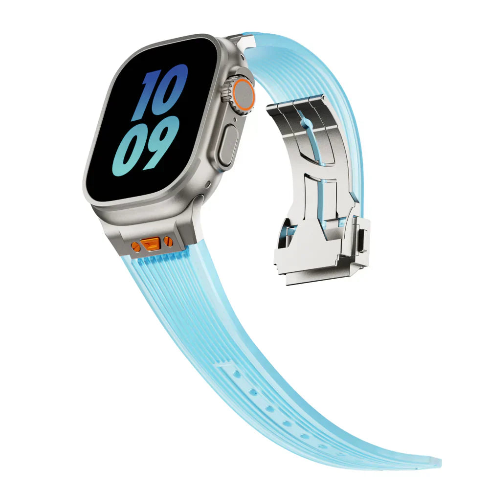 Zenya | Clear Silicone Band for Apple Watch
