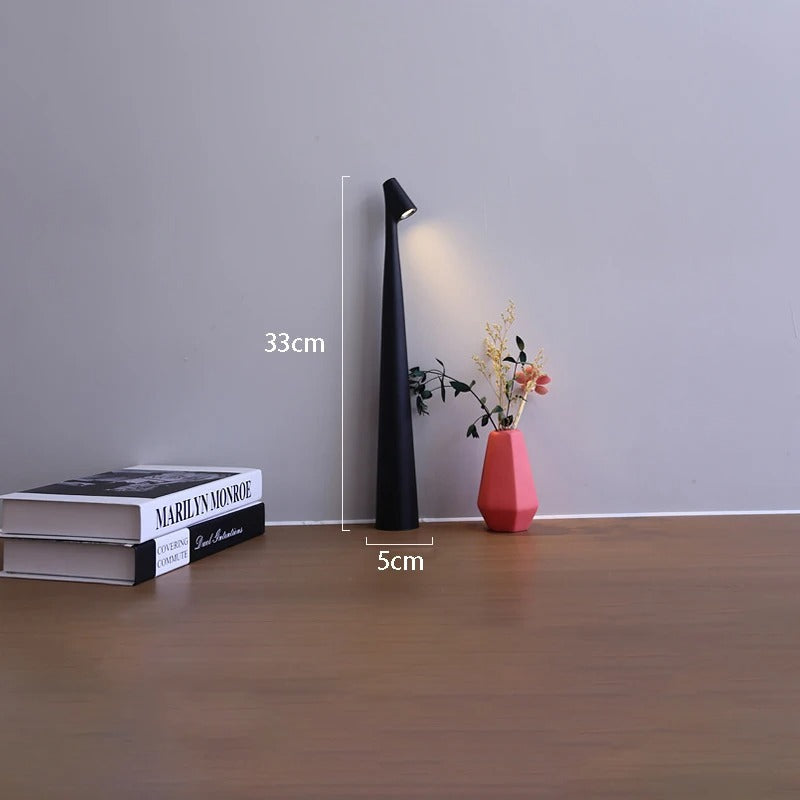Aira Scandinavian Minimalist Cordless Table Lamp, Rechargeable Accent Light