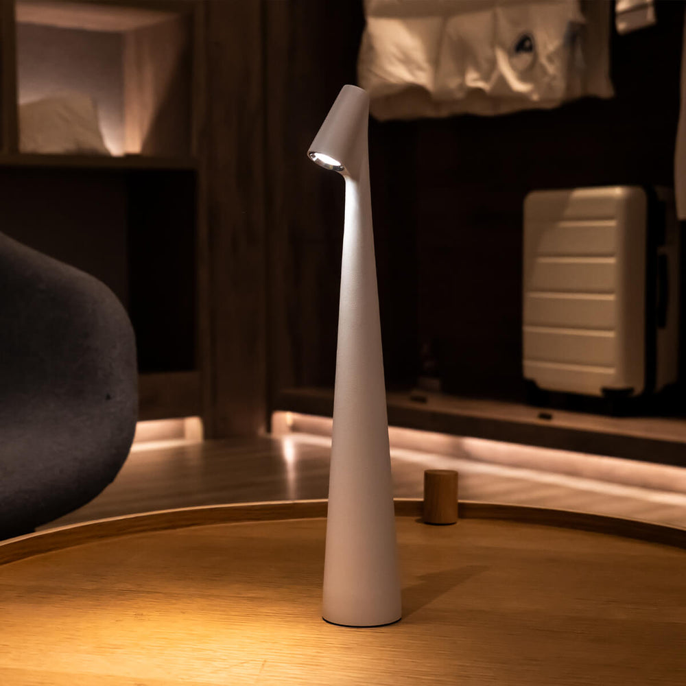 Aira Scandinavian Minimalist Cordless Table Lamp, Rechargeable Accent Light
