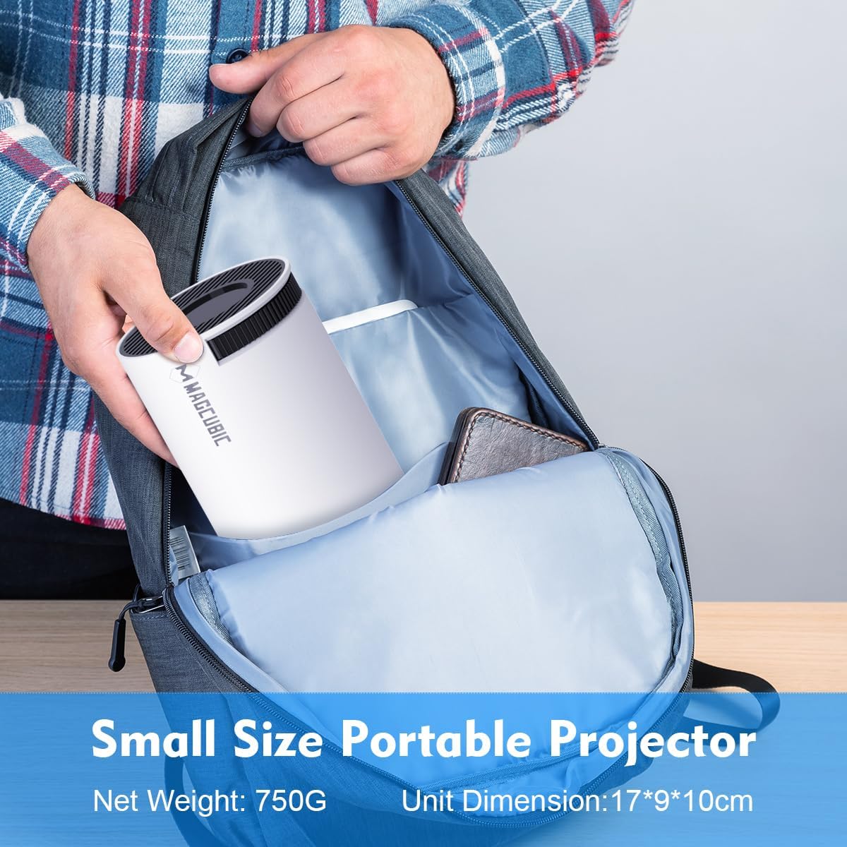 NovaBeam Mini 4K Projector for Portable Home Theater