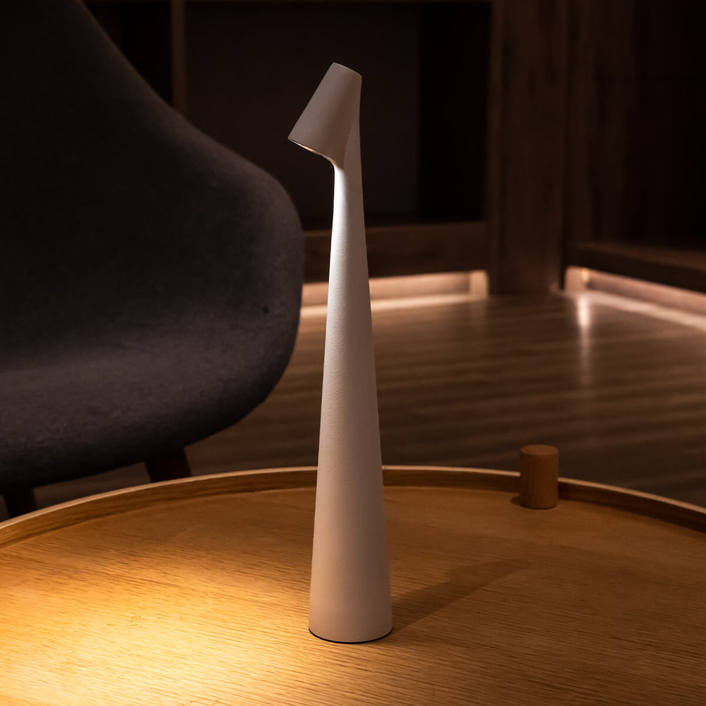 Aira Scandinavian Minimalist Cordless Table Lamp, Rechargeable Accent Light
