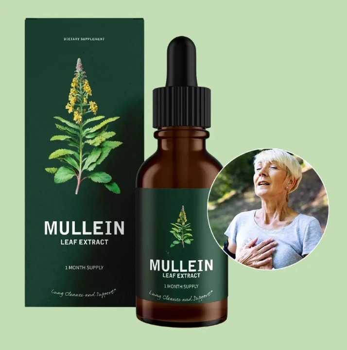 BreathePure Mullein & Chlorophyll | Natural Lung Cleanse