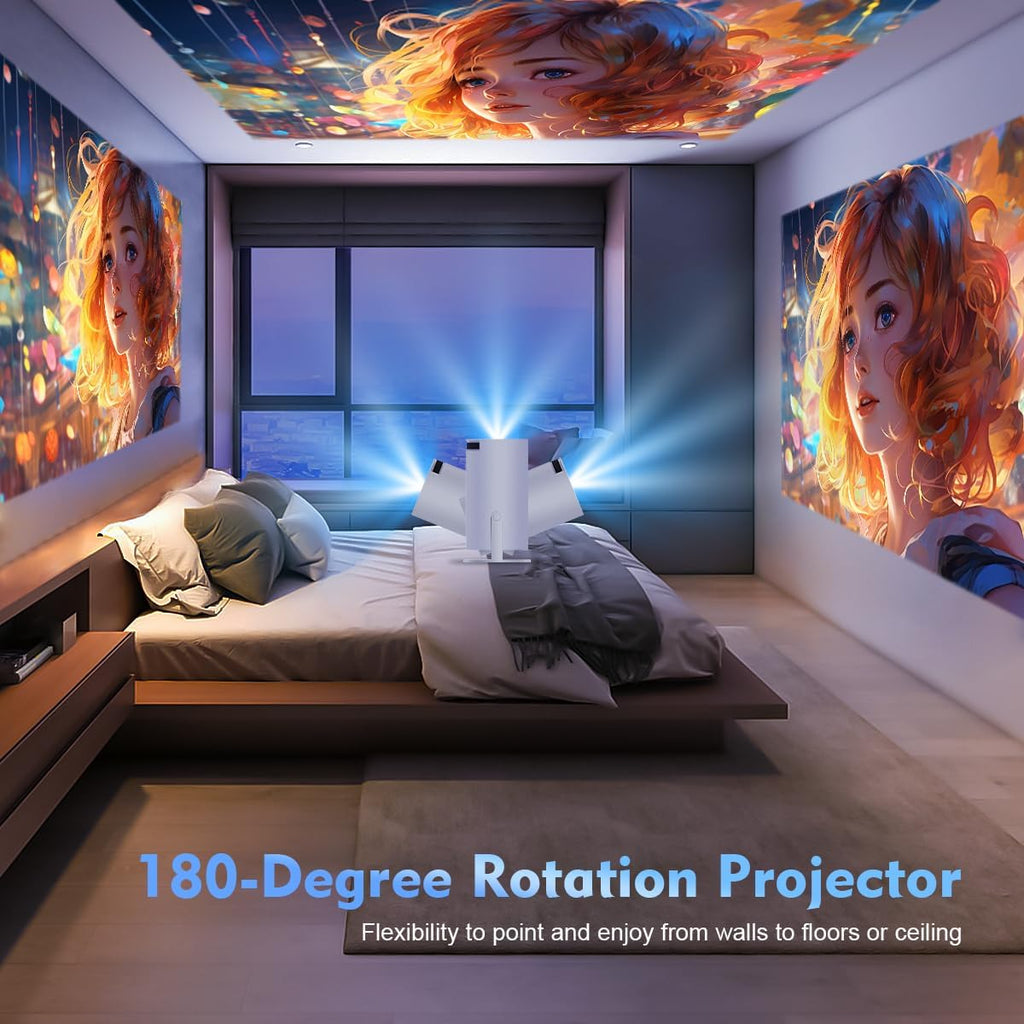 NovaBeam Mini 4K Projector for Portable Home Theater