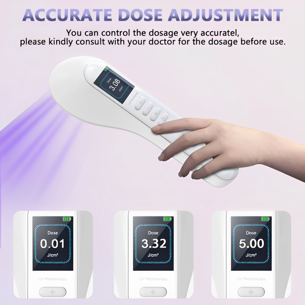 308 nm UVB Phototherapy Light for Vitiligo and Psoriasis