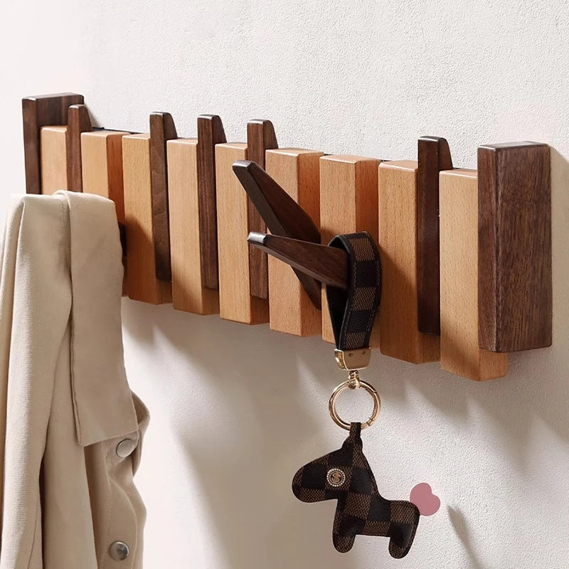 Armoni | Handmade Piano-Style Luxury Wooden Coat Rack