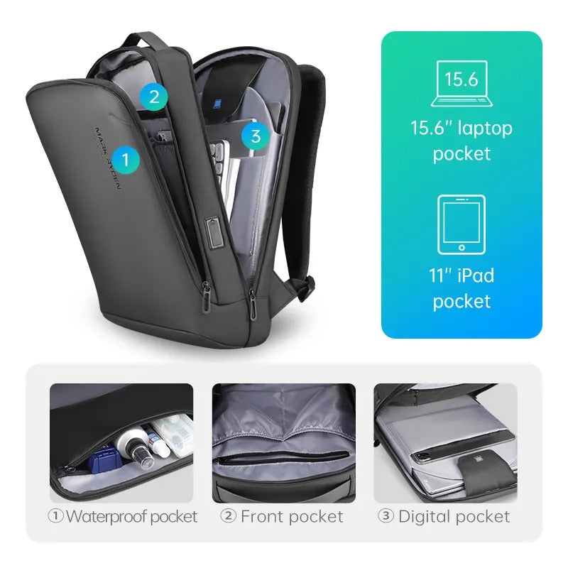 Meridian Slim Laptop Backpack
