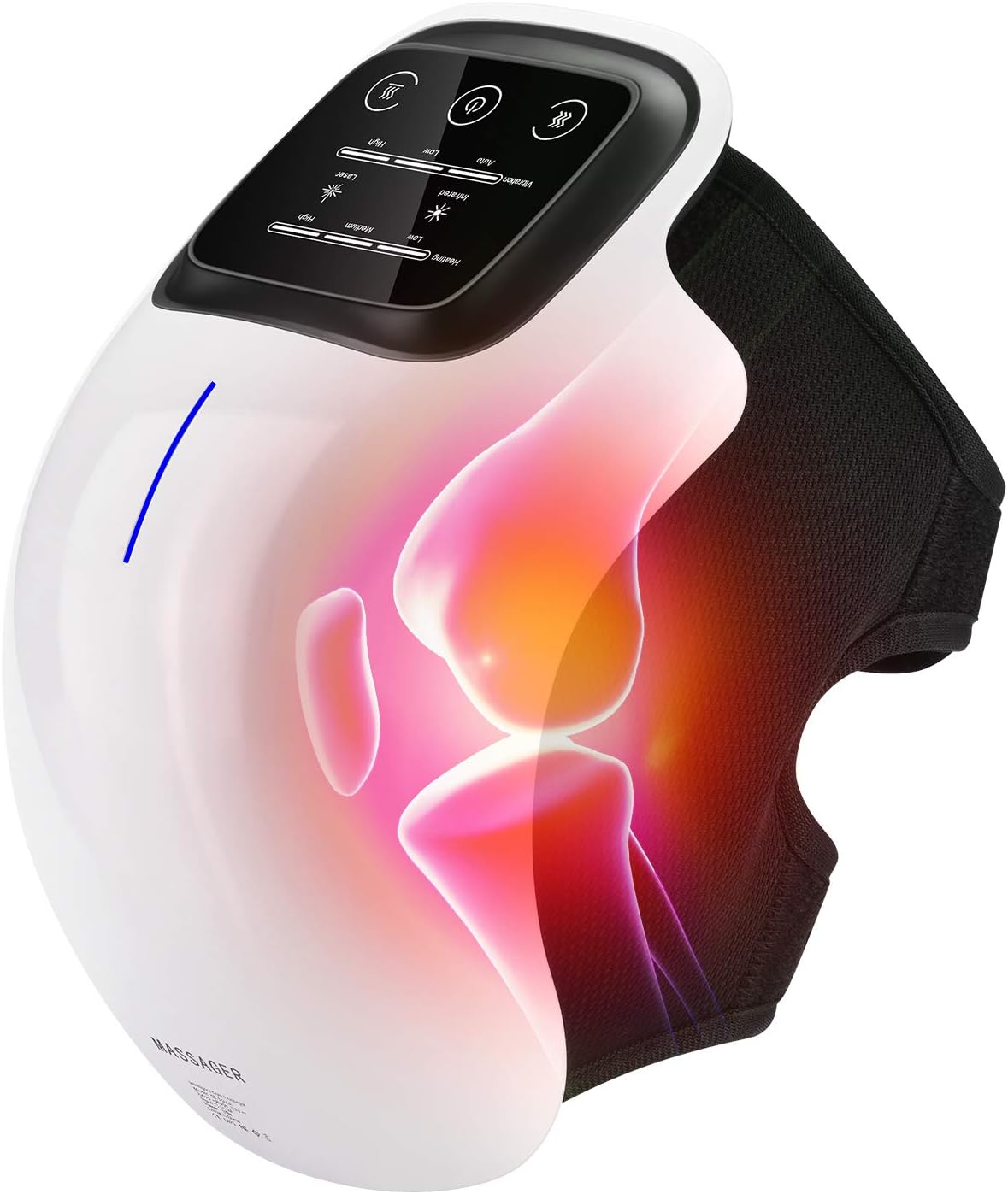 Kineo Smart Electric Knee Massager With Heat and Infrared Therapy
