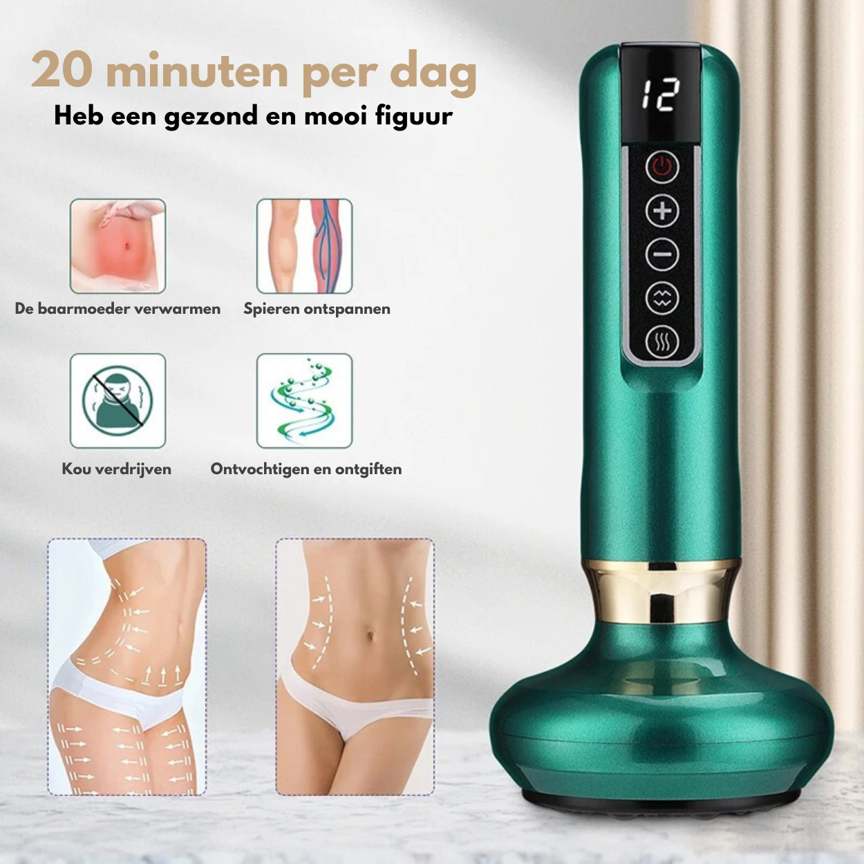 VelaTone | Vacuum Massager to Firm Skin and Reduce the Appearance of Cellulite