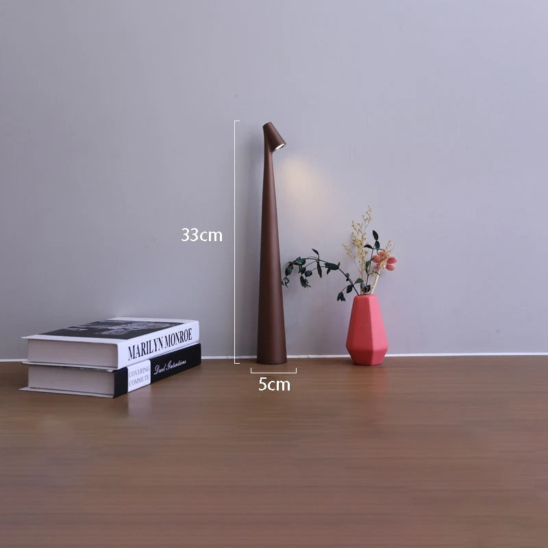 Aira Scandinavian Minimalist Cordless Table Lamp, Rechargeable Accent Light