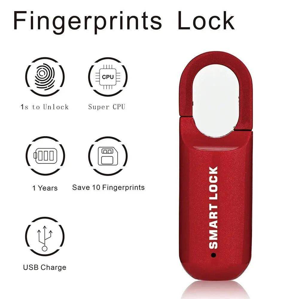 Lockara Keyless Fingerprint Padlock — Biometric Security Lock