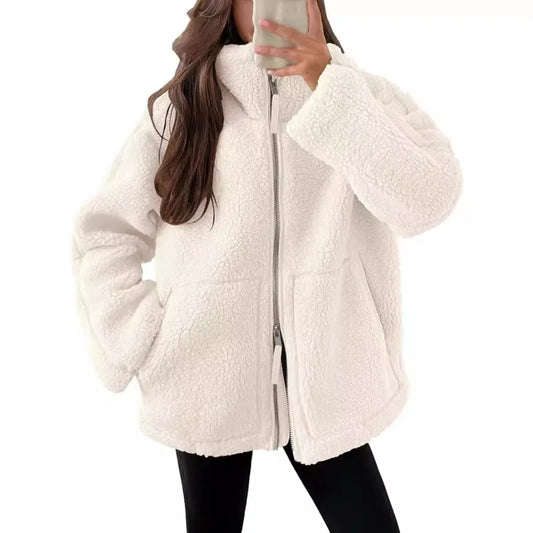 Veste Zippée Grise Femme Lyana – Sobriété & Modernité
