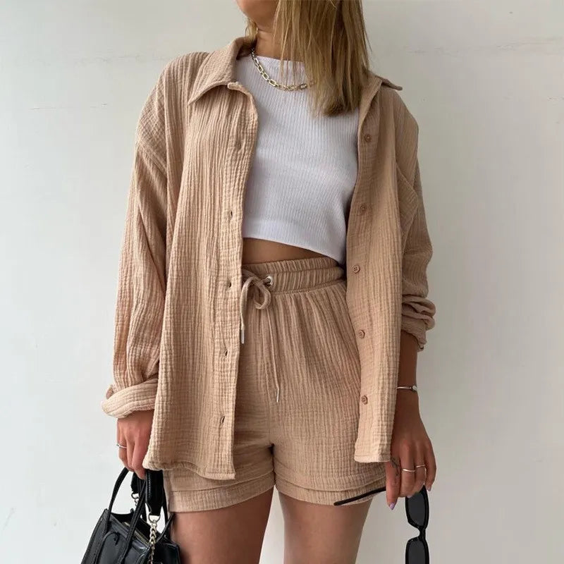 Elena - Ensemble Décontracté Chic & Doux