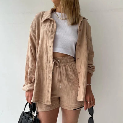 Elena - Ensemble Décontracté Chic & Doux