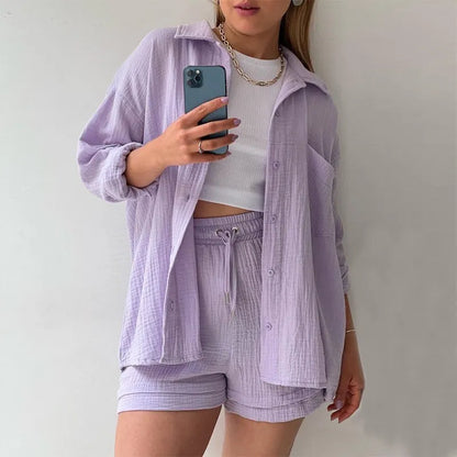 Elena - Ensemble Décontracté Chic & Doux