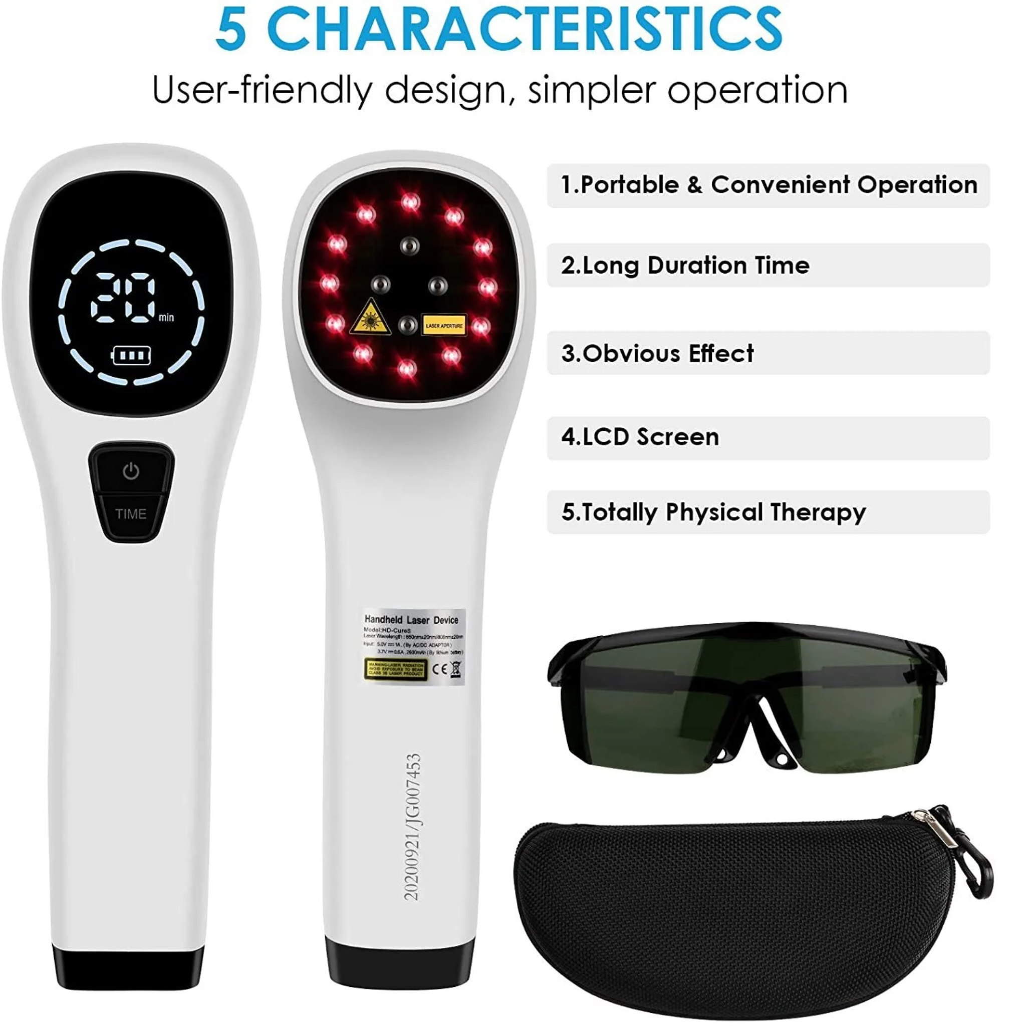 Lumera | Handheld Cold Laser Red Light Therapy Device for Home Use