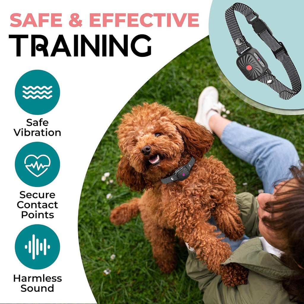 PawQuiet Bark Control Collar For Small Dogs