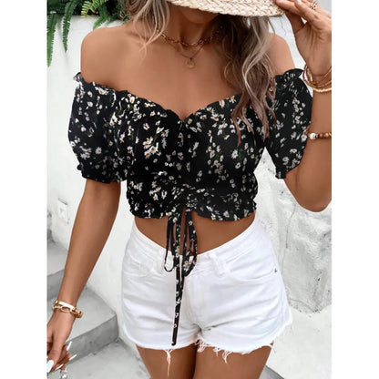 T-shirt Printemps Basique Femme