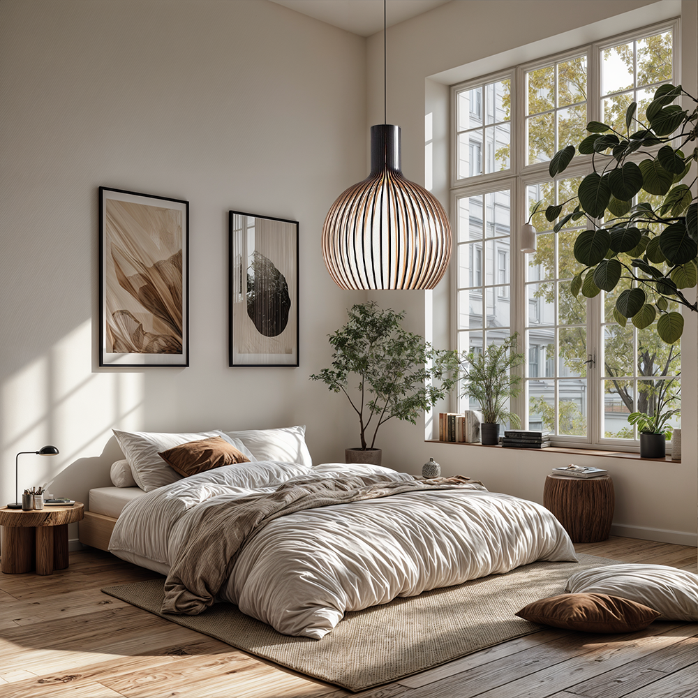 Chandelier in Birdcage Style