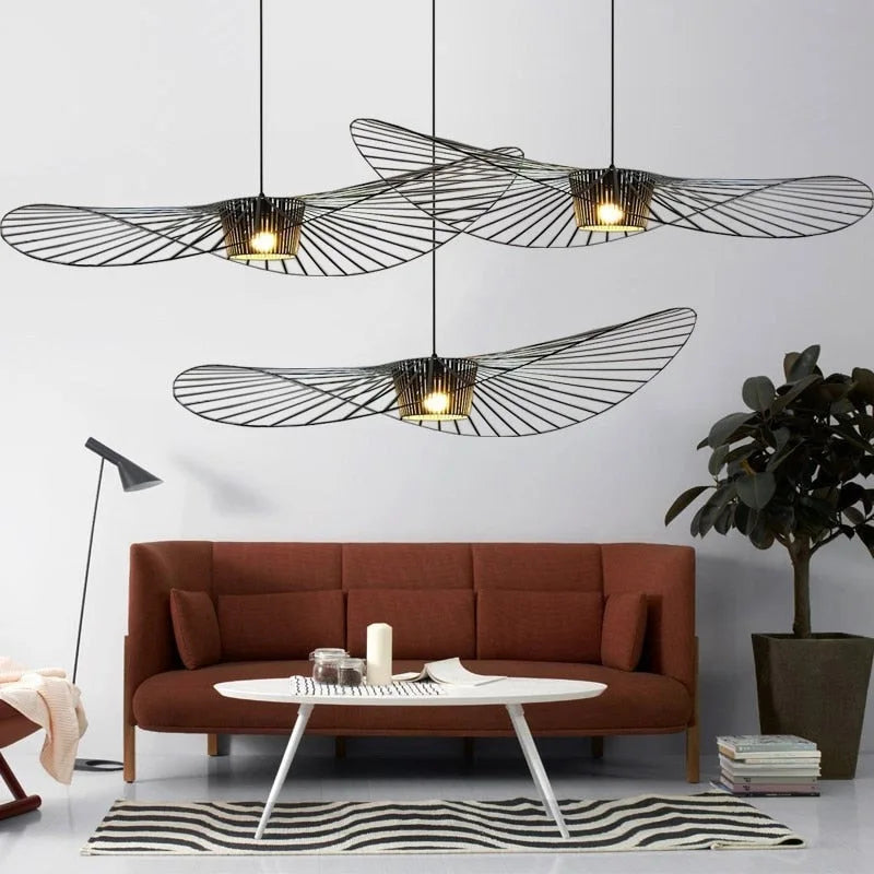 NoirLume | Black Hat Pendant Light