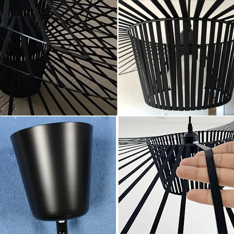 NoirLume | Black Hat Pendant Light