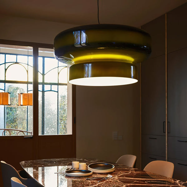 Velora | Luxury Blown Glass Pendant Light