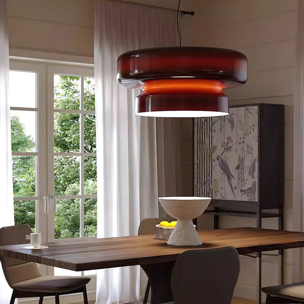 Velora | Luxury Blown Glass Pendant Light