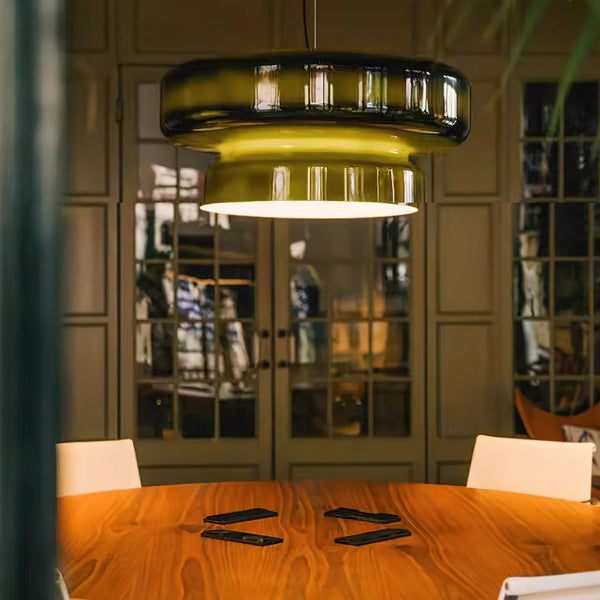 Velora | Luxury Blown Glass Pendant Light