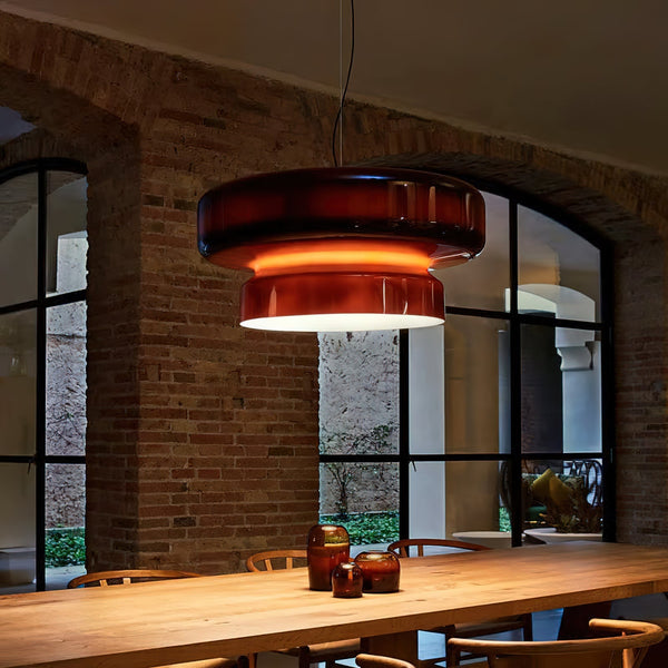 Velora | Luxury Blown Glass Pendant Light