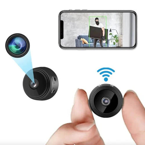 Compact 1080P WiFi Night Vision Surveillance Camera
