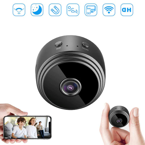 Compact 1080P WiFi Night Vision Surveillance Camera
