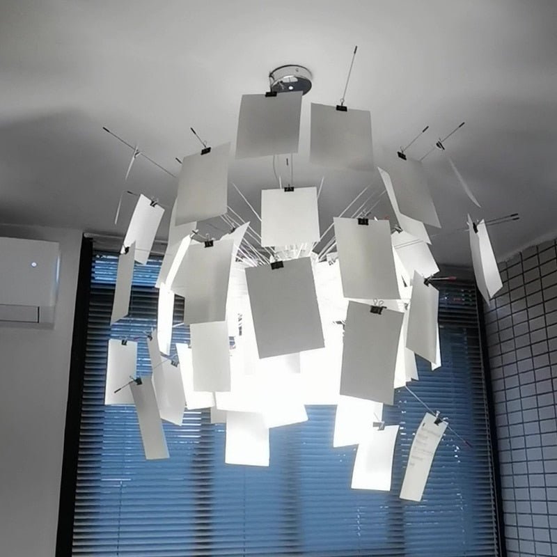 DIY Chandelier | Customizable Hanging Light | Ingo Maurer Zettel