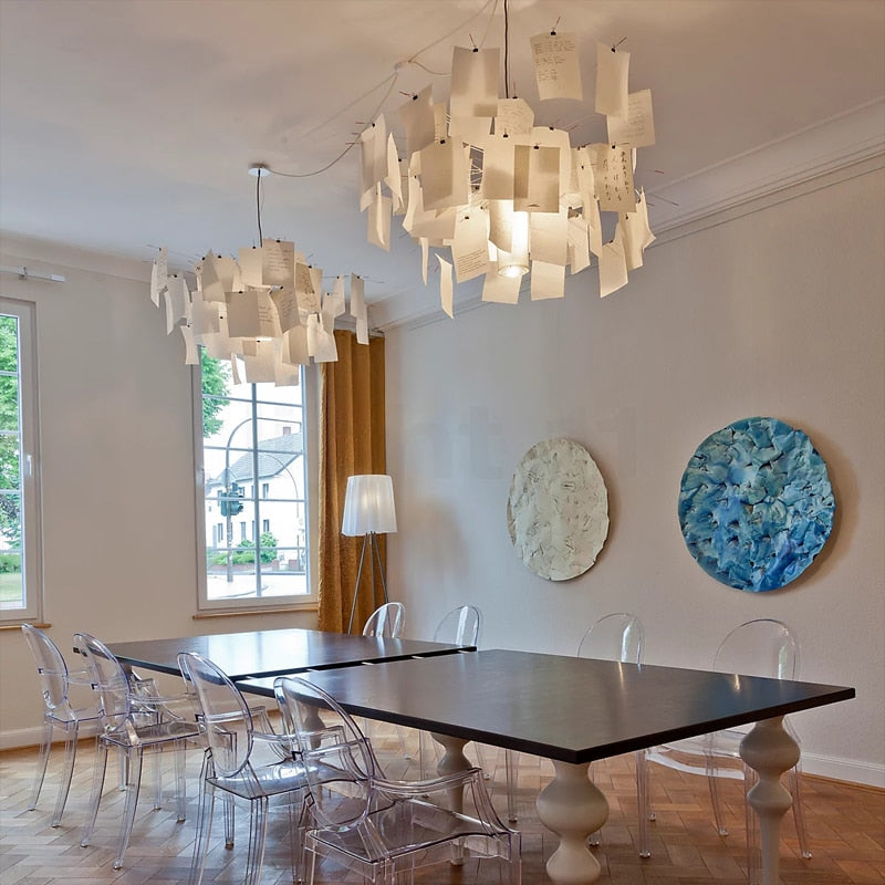 DIY Chandelier | Customizable Hanging Light | Ingo Maurer Zettel