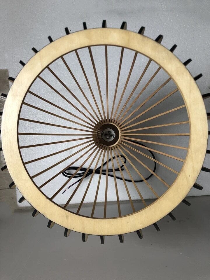 Chandelier in Birdcage Style