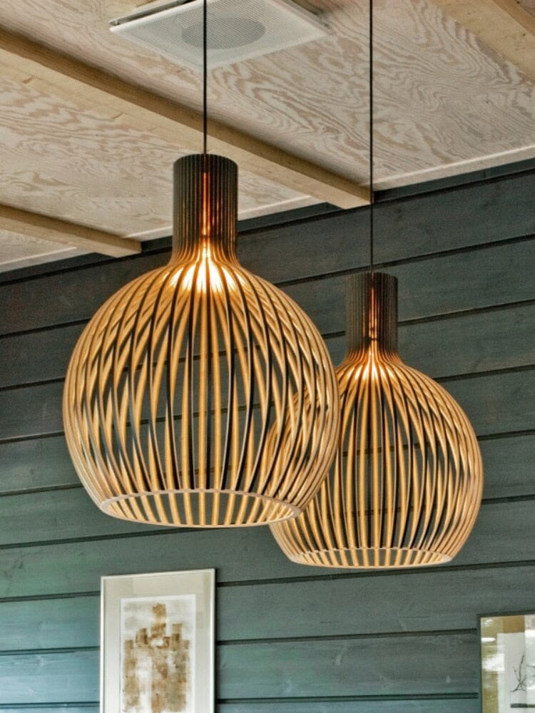 Chandelier in Birdcage Style