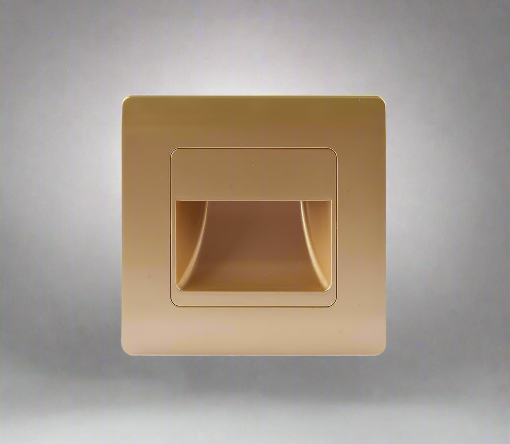 LumaGate | Recessed 4-Color LED Step Light With PIR Sensor