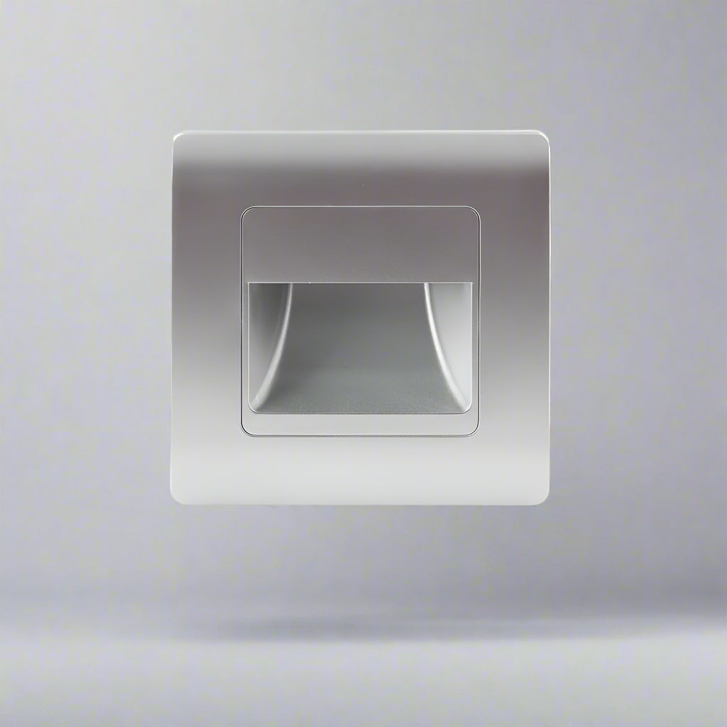 LumaGate | Recessed 4-Color LED Step Light With PIR Sensor