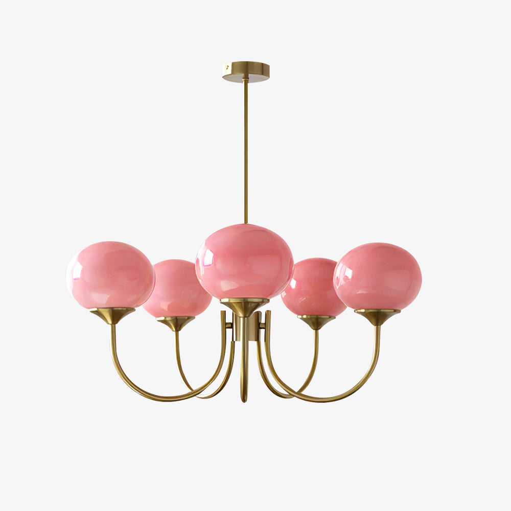 Mallow Glow Chandelier
