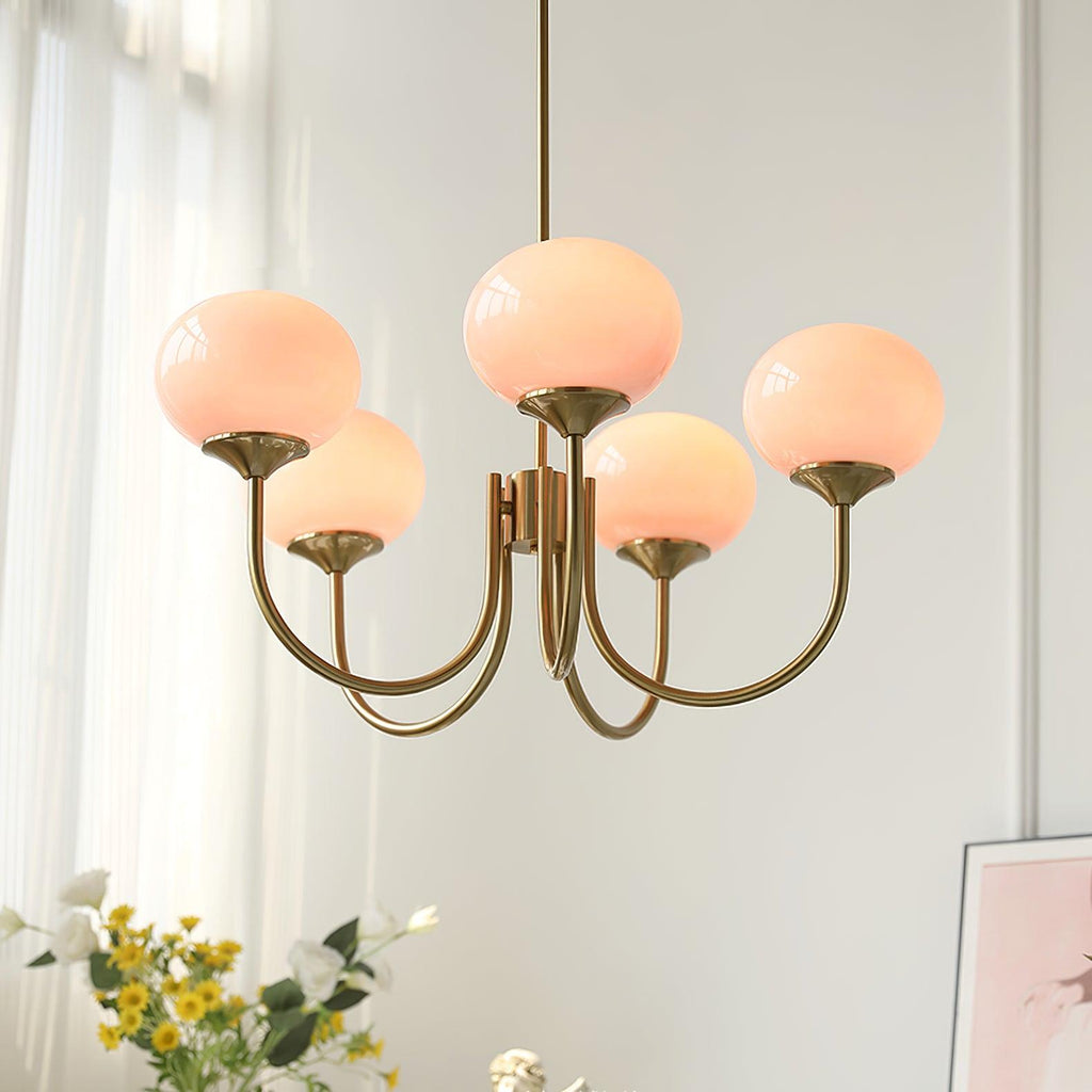 Mallow Glow Chandelier