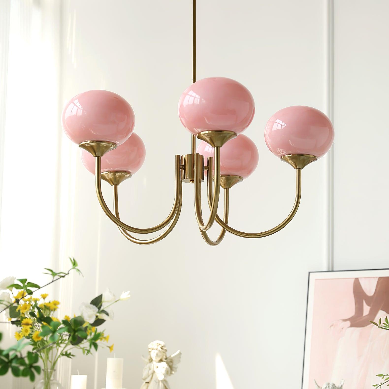 Mallow Glow Chandelier