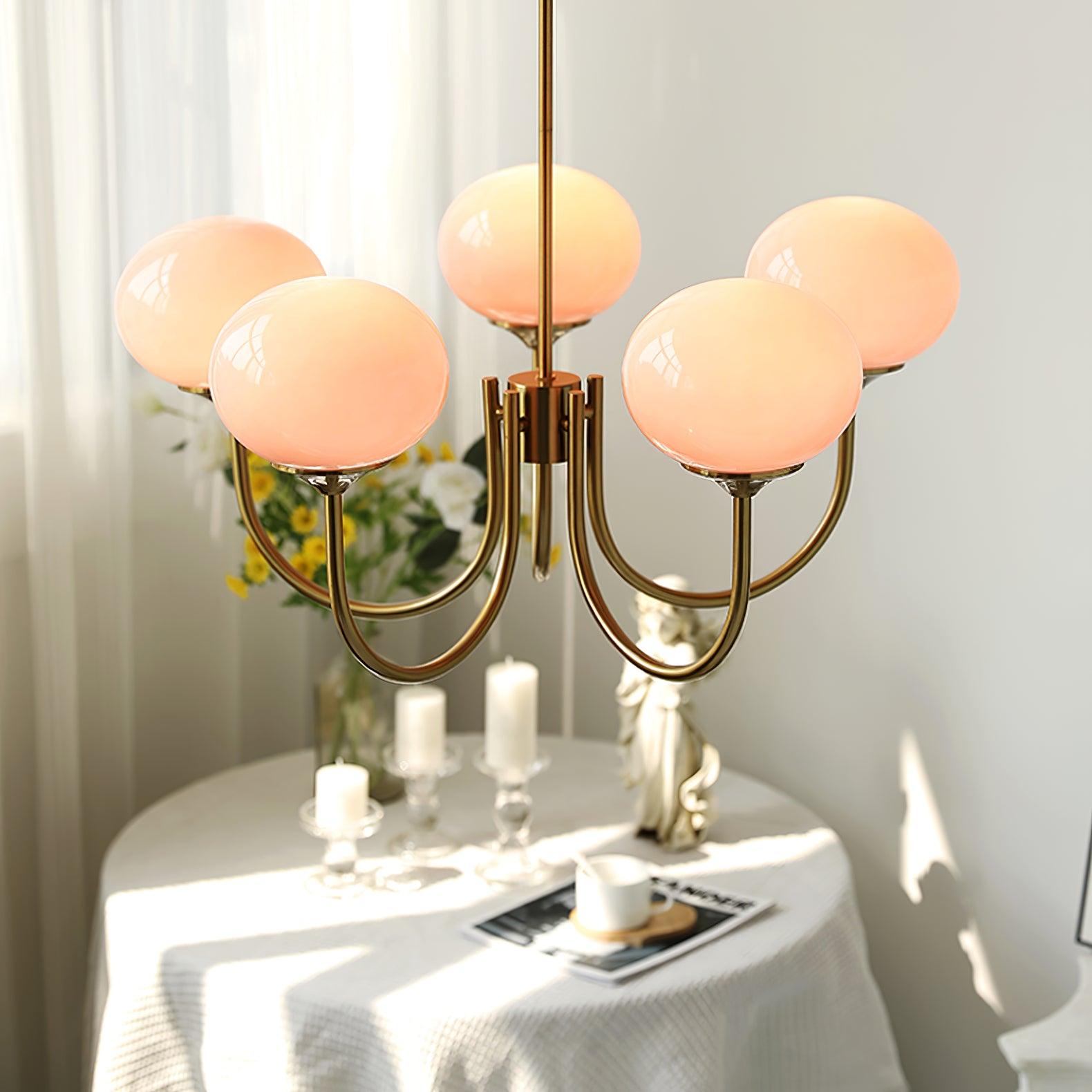 Mallow Glow Chandelier