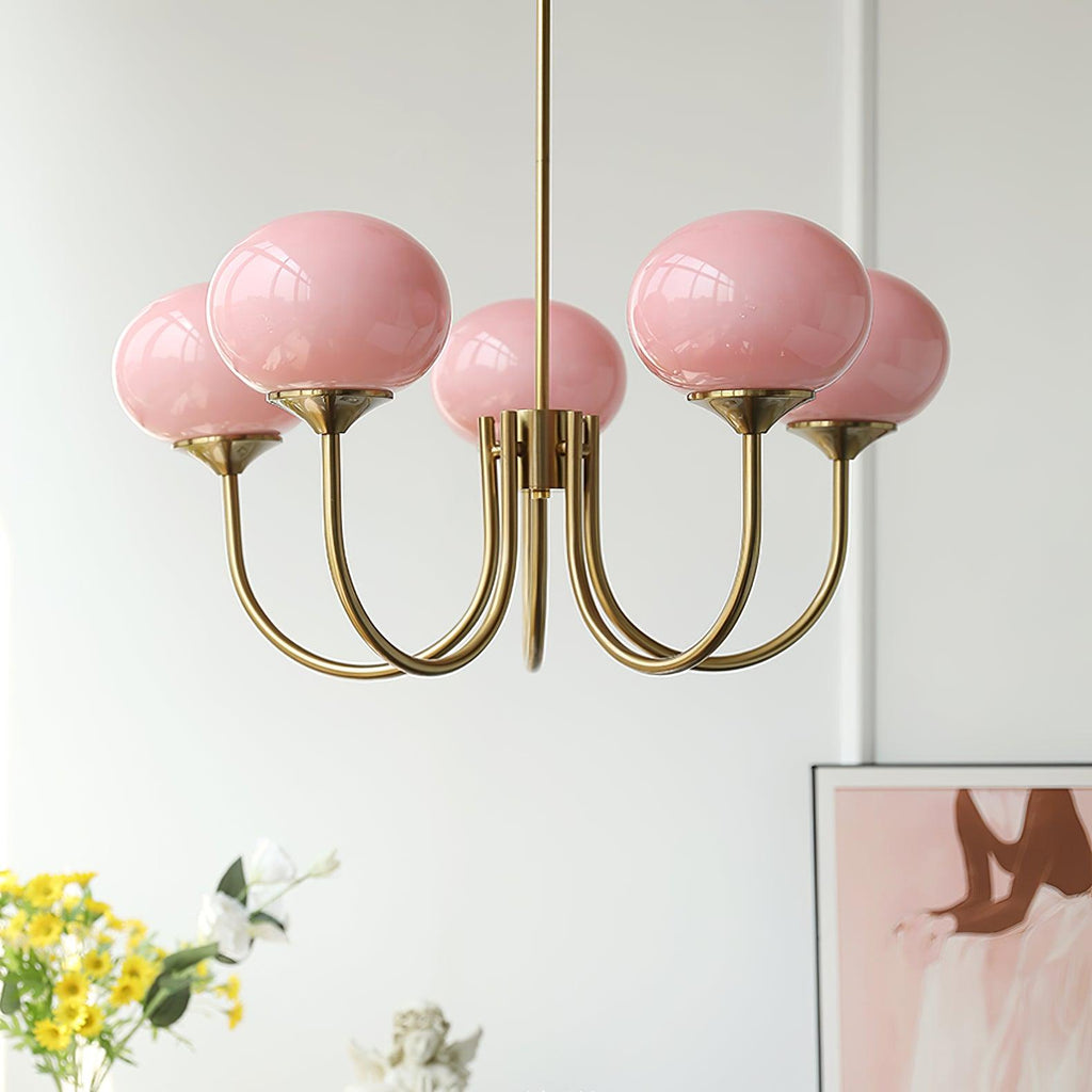 Mallow Glow Chandelier