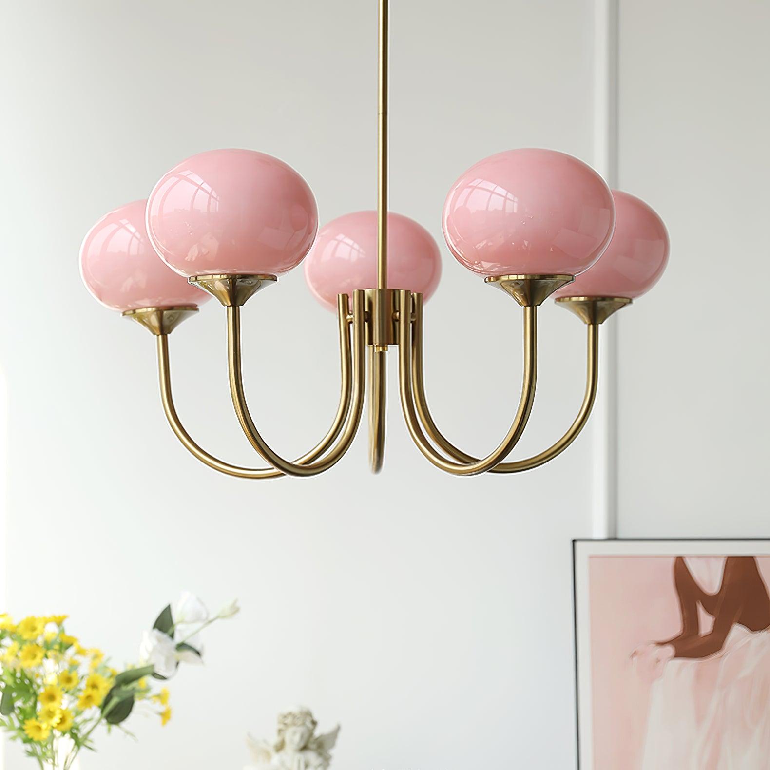 Mallow Glow Chandelier