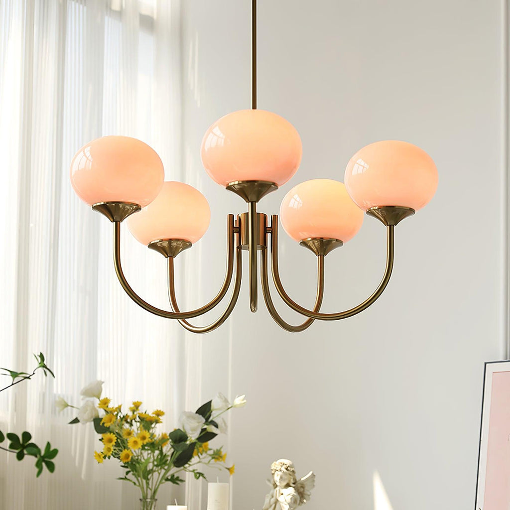 Mallow Glow Chandelier