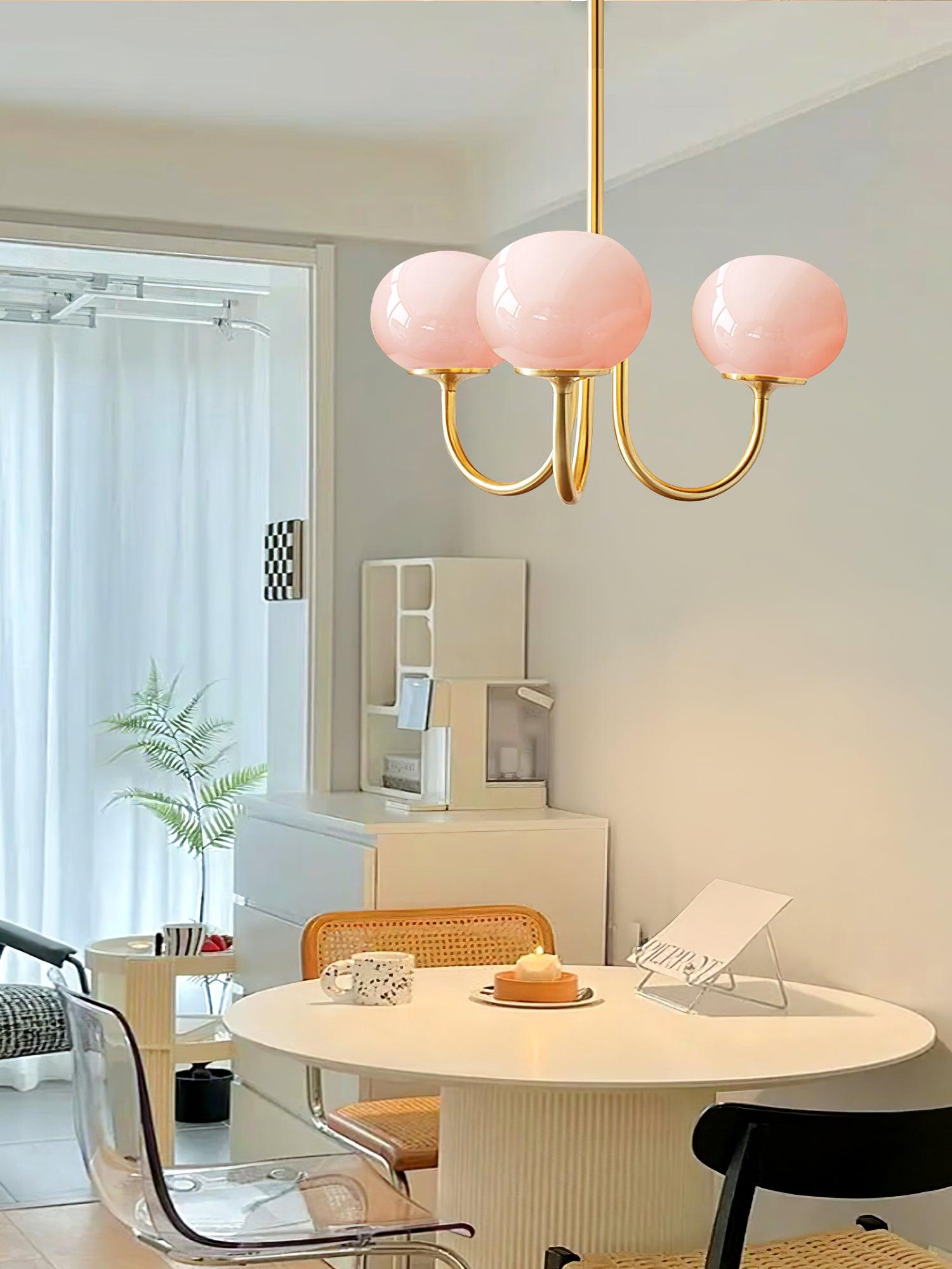 Mallow Glow Chandelier